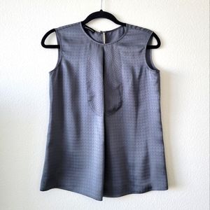 Emporio Armani silk grey blouse